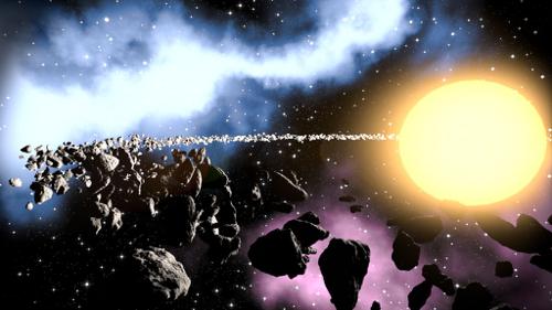 Asteroid belt preview image